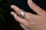 Silver Pearl Iota Stacking Ring Silver Pearl Iota Stacking Ring