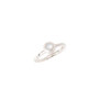 Silver Pearl Iota Stacking Ring Silver Pearl Iota Stacking Ring