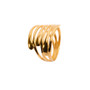 Silver Striations Ring Silver Striations Ring