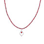 Gold Garnet Arabesque Bead Wrap Necklace Gold Garnet Arabesque Bead Wrap Necklace