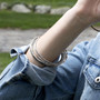 silver bangles for stacking silver bangles for stacking