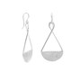 sterling silver teardrop earrings, statement sterling silver teardrop earrings, statement