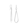 lightweight sterling silver drop earrings