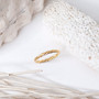24k gold vermeil Twisted Rope Ring
