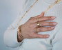 Gold Twisted Rope Ring Gold Twisted Rope Ring