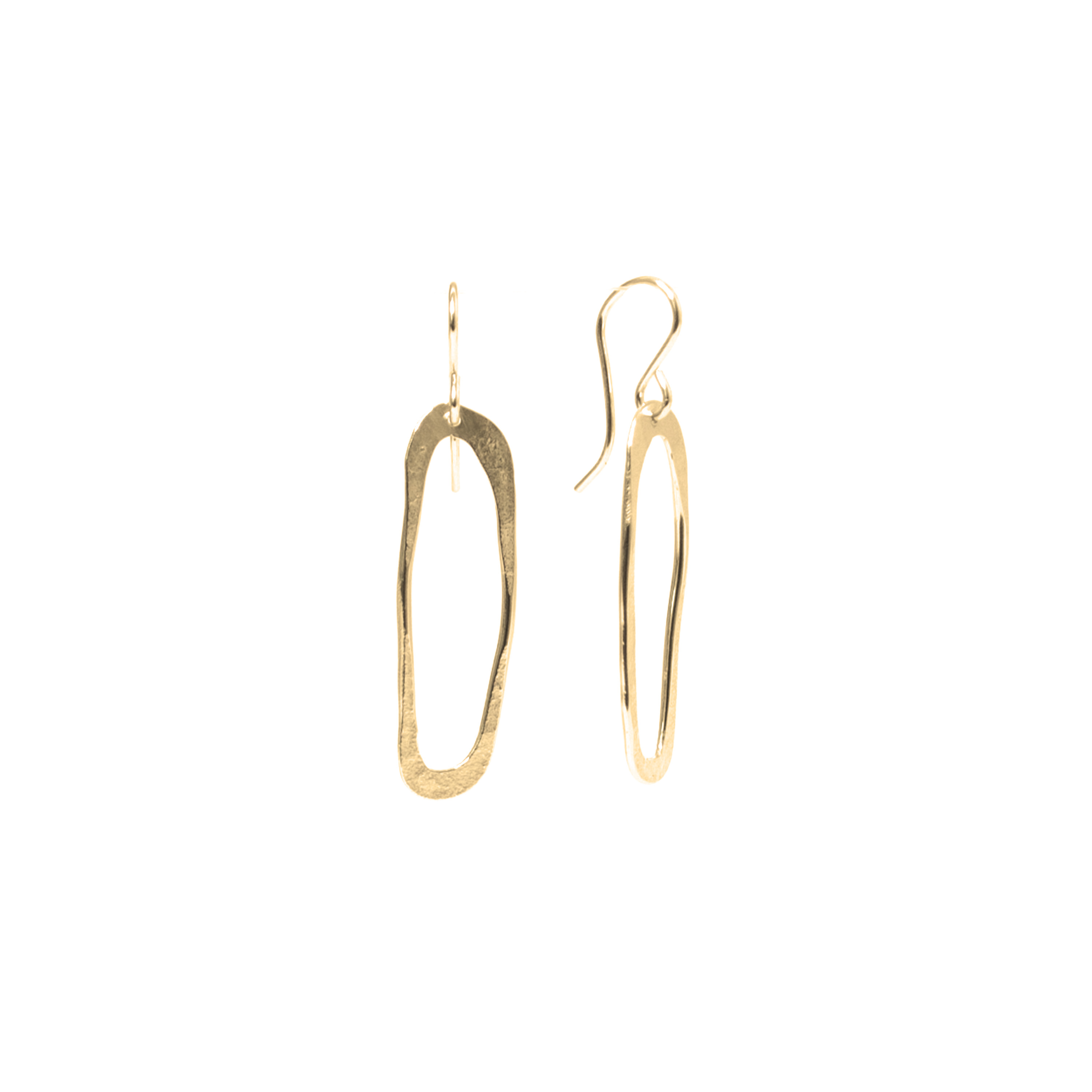 Round 14K Yellow Gold Fill Love Knot Drop and Dangle Earrings - Tahmi