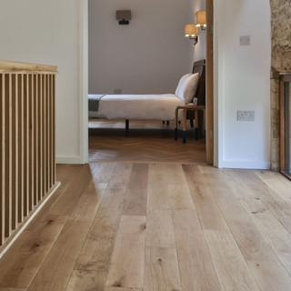 V4 Flooring A104 Brushed & UV Oiled Rustic Oak Bevelled Plank 14/3 x 150mm x 1900mm £POA