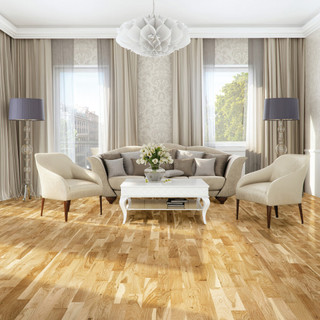 Timba Floor LOC 14 x 207 Lacquered 3-Strip Oak