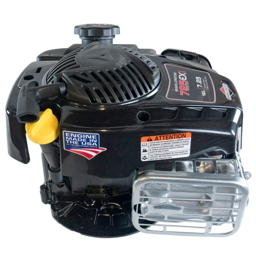 7.25 ft-lbs Briggs & Stratton 725 EXi Series Engine, Vertical 7/8"x3-5/32" Shaft, 3/8-24 Tapped, Ready Start, Light Flywheel, Blade Safety Brake (104M02-0197)