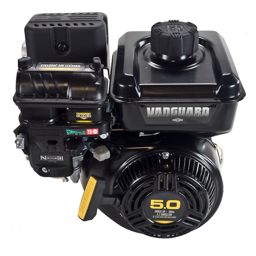 5hp Briggs & Stratton Vanguard 160 Series Engine, Horizontal 3/4"x2-27/64" Keyed Shaft, Integrated Cyclonic Air Cleaner, Recoil Start (10V332-0004)