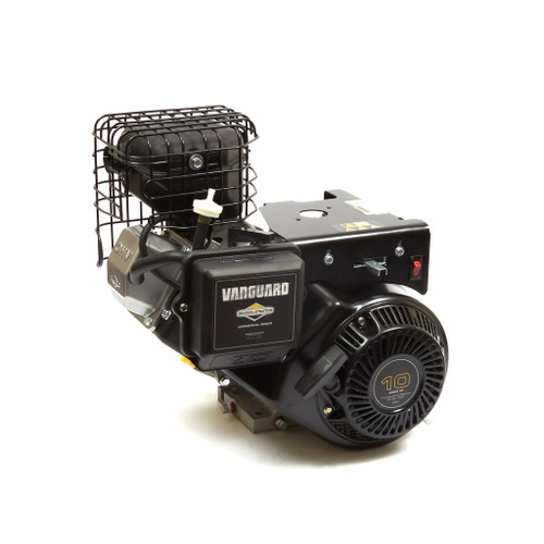10hp Briggs & Stratton Vanguard Engine, Horizontal 1"x2-27/32" Keyed Shaft, Recoil Start, Transport Guard, No Fuel Tank (19L232-0054)