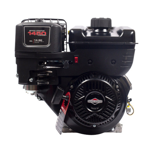 10hp (14.5 ft-lbs) Briggs & Stratton XR1450 Series Engine, Horizontal 1"x 2 29/32" Keyed Shaft, Recoil Start, Low Oil Shutdown (19N132-0055)