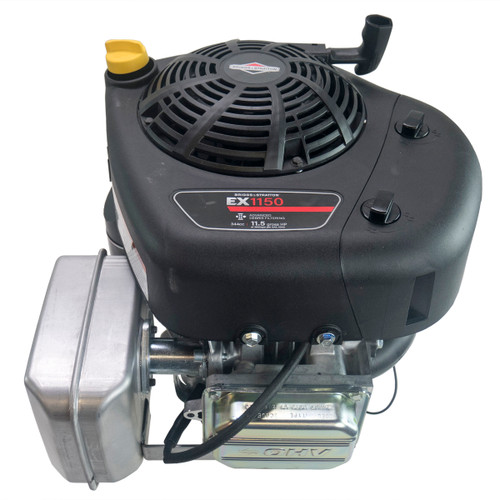 11.5hp Vertical 1"x3-5/32" Shaft, Recoil + Electric Start, 9Amp Alternator, Fuel Pump, Muffler, Briggs & Stratton Engine (21R807-0072)