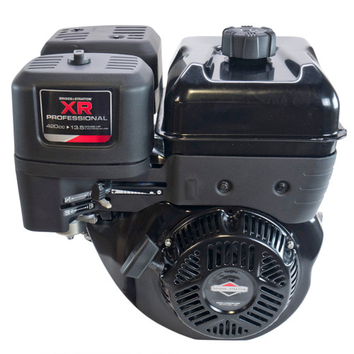 13.5hp (21.0 ft-lbs Gross Torque) Briggs & Stratton XR2100 Series Engine, Horizontal 1"x3-21/32" Shaft, Recoil Start,10 Amp Alternator (25T232-0037)