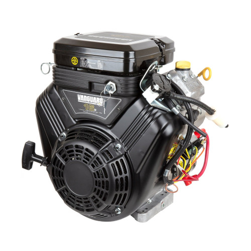 16hp Briggs & Stratton Vanguard Series Engine, Horizontal 1"-14 x 3-21/32 Externally Threaded Shaft, Electric Start, 16 Amp Alternator (305447-0037)