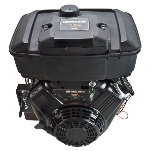 16hp Briggs & Stratton Vanguard Engine, Horizontal Keyed 1"x2-29/32" Shaft, Recoil+Electric Start with Switch, Fuel Tank, muffler (305447-0615)