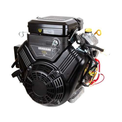 18hp Vanguard Horizontal 1-1/8" x 4" Keyed Shaft, OHV, Twin, Recoil & ES, Briggs & Stratton Engine (356447-0051)