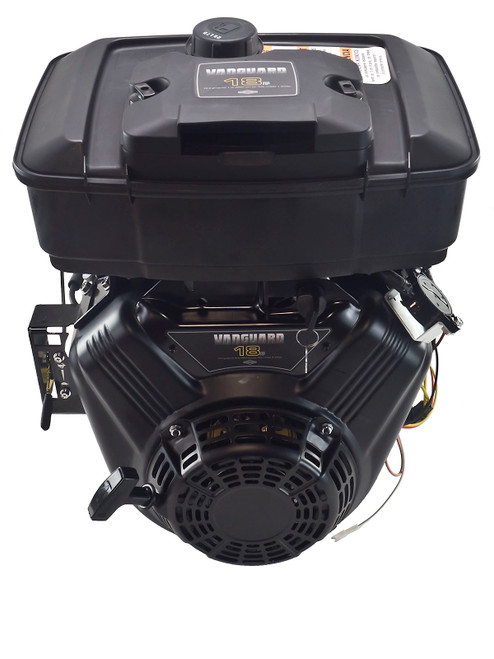 18hp Briggs & Stratton Vanguard Engine, Horizontal Keyed 1"x2-29/32" Shaft, Recoil+Electric Start with Switch, Fuel Tank (356447-0054)
