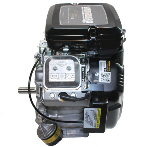 18hp Vanguard Horizontal 1"x2 29/32" Keyed Shaft, Electric Start, Key Switch, Throttle Lever, Briggs & Stratton Engine (replaces 356447-3079) (356447-0080-G1)