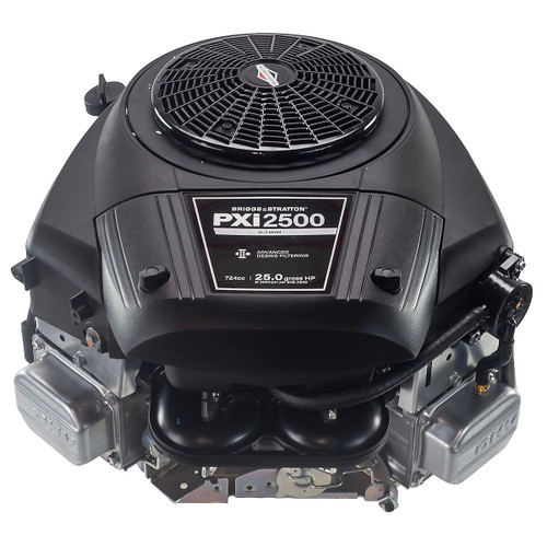25hp Briggs & Stratton Professional Series Engine, Vertical 1"x3-5/32" Keyed Shaft, Fuel Pump, Electric Start, 16 Amp Alternator, choke-a-matic (44S977-0032)