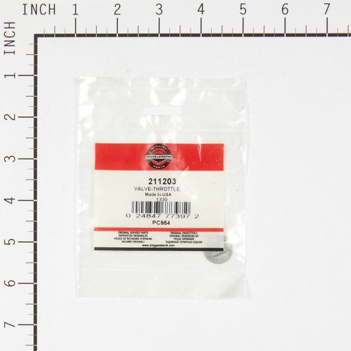 211203 VALVE-THROTTL Briggs & Stratton Engine Parts (BS-211203)