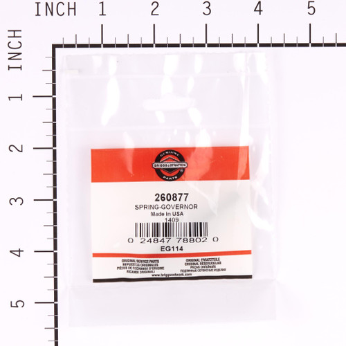 260877 SPRING-GOVERN Briggs & Stratton Engine Parts (BS-260877)