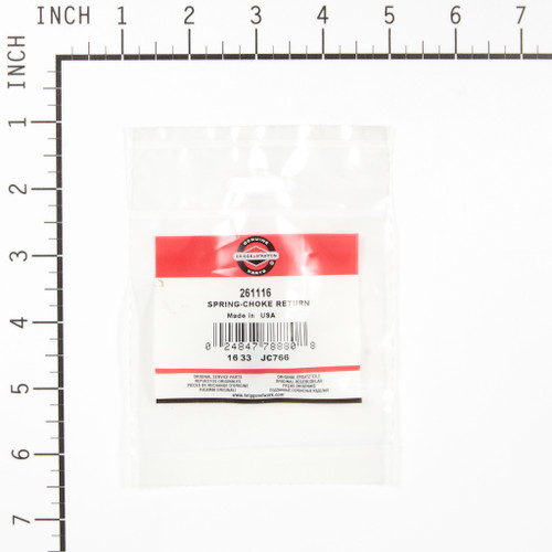 261116 SPRING-CHOKE RETURN Briggs & Stratton Engine Parts (BS-261116)