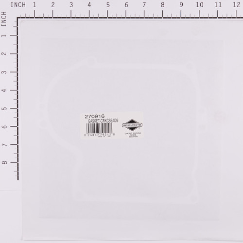 BRIGGS GASKET-CRKCSE/009 270916 Briggs & Stratton Engine Parts (BS-270916)