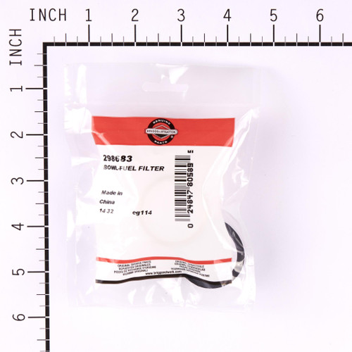 298683 BOWL-FUEL FIL Briggs & Stratton Engine Parts (BS-298683)