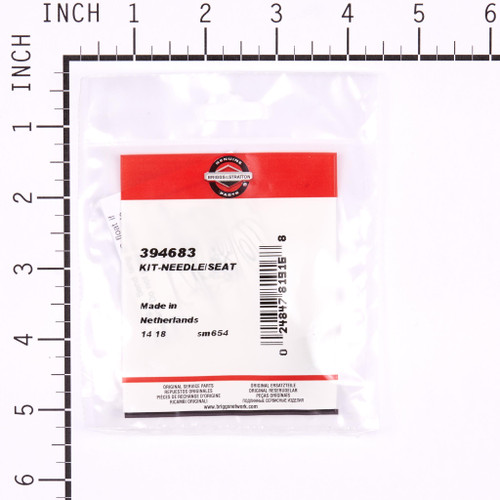 BRIGGS KIT-NEEDLE/SEAT 394683 Briggs & Stratton Engine Parts (BS-394683)