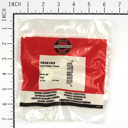 BS-394818 BRIGGS CAP-FUEL TANK 394818 Briggs & Stratton Engine Parts (BS-394818S)