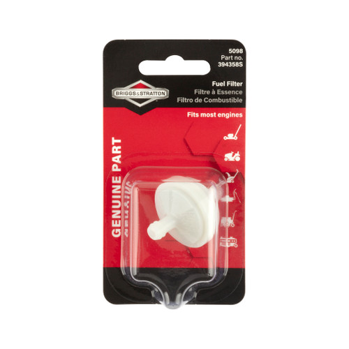 BRIGGS FILTER-FUEL 394358S DIY Display Pack 5098K Briggs & Stratton Engine Parts (BS-5098K)