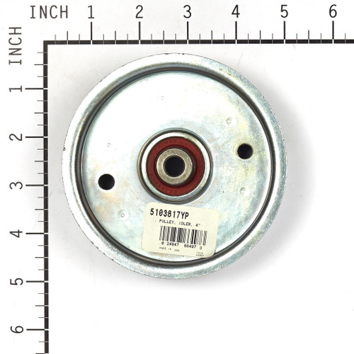 5103817YP PULLEY, IDLER, 4" (BS-5103817YP)