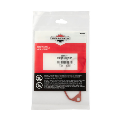 BRIGGS GASKET-BREATHER 690937 Briggs & Stratton Engine Parts (BS-690937)