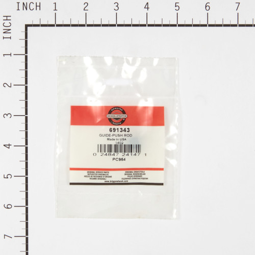 BRIGGS GUIDE-PUSH ROD 691343 Briggs & Stratton Engine Parts (BS-691343)