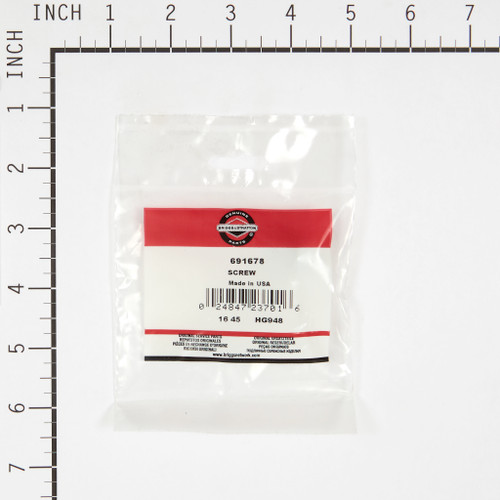691678 Screw American Yard Products Lawnmower Parts (BS-691678)