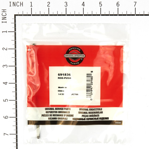 BRIGGS ROD-PUSH 691836 Briggs & Stratton Engine Parts (BS-691836)
