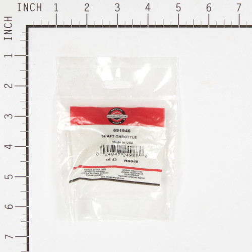 691946 SHAFT-THROTTLE Briggs & Stratton Engine Parts (BS-691946)