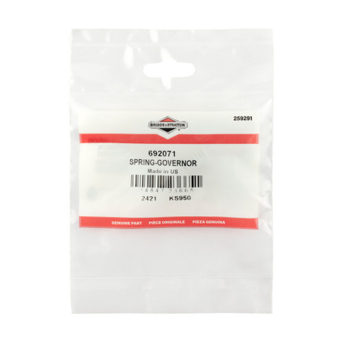 692071 SPRING-GOVERNOR (BS-692071)