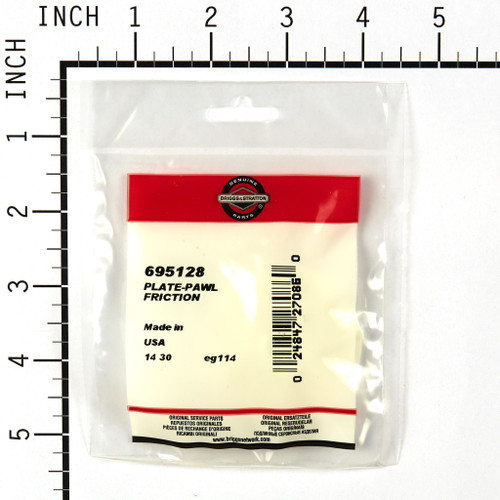 BRIGGS PLATE-PAWL FRICTION 695128 Briggs & Stratton Engine Parts (BS-695128)
