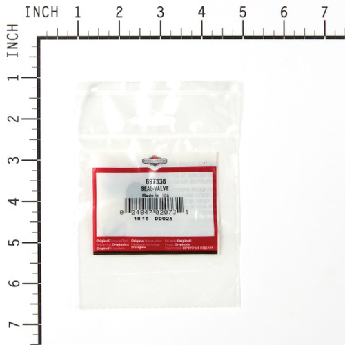 BRIGGS SEAL-VALVE 697338 Briggs & Stratton Engine Parts (BS-697338)