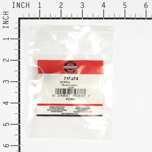 BRIGGS SCREW 710074 Briggs & Stratton Engine Parts (BS-710074)