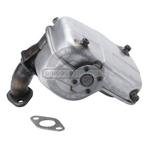 715435 Muffler, 6hp Vanguard Briggs & Stratton Engine Parts (BS-715435)