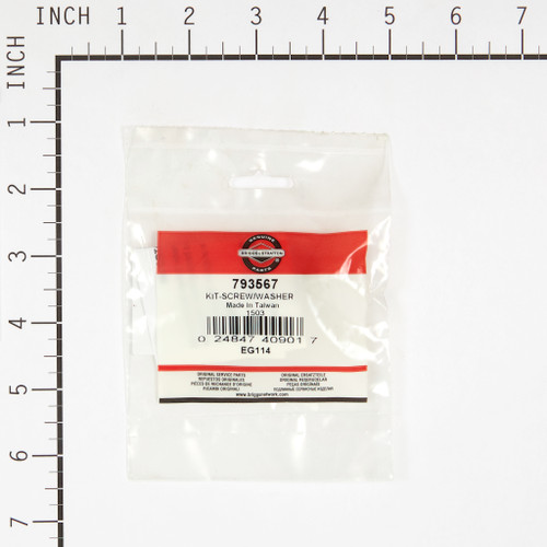 KIT-SCREW/WASHER, TAKEN OFF NEW ENGINE (BS-793567-D1)