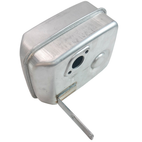 Muffler 795997, replaces 697349 on vertical OHV engines starting with the model numbers 28, 31, and 33, Briggs & Stratton Engine Parts (BS-795997)