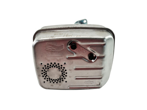 795997 Muffler and 796002- (2-1/4" adapter)  Briggs & Stratton Engine Parts -Taken off new engine -  no other hardware or gaskets with muffler (BS-795997-D1)