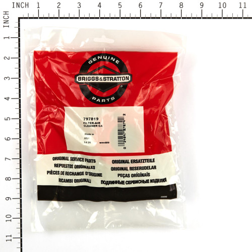 BRIGGS FILTER-AIR CLEANER CA 797819 Briggs & Stratton Engine Parts (BS-797819)