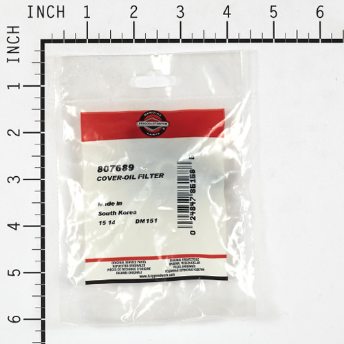 COVER-OIL FILTER Briggs & Stratton Engine Parts (BS-807689)