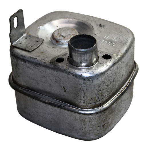 Muffler to fit flat head engines from 10-13hp, Models series include any starting with 22, 25, & 28, DOES NOT INCLUDE ANY MOUNTING HARDWARE OR  GASKETS Briggs & Stratton Engine Parts, (BS-MUFFLER-691874)