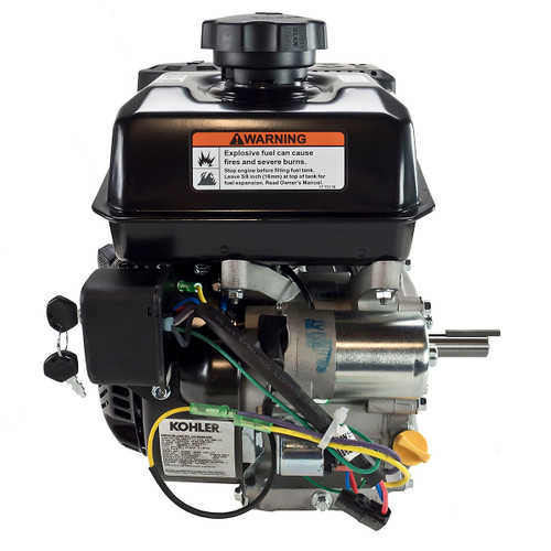 5.5hp Kohler Command Pro Engine, Horizontal 3/4" x 2-5/16" Keyed Shaft, Recoil + Electric Start, 3 Amp Alternator, Cyclonic Air Filter (CH255-3021)